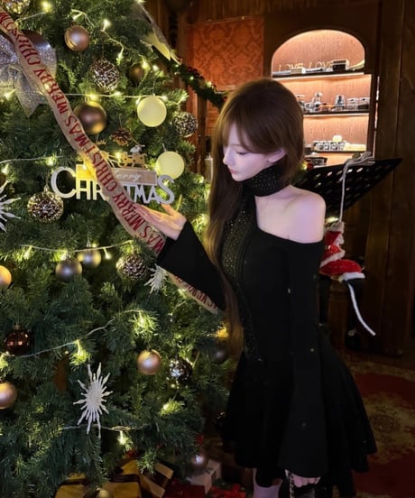 Rhinestone Scarf Knit Tops
