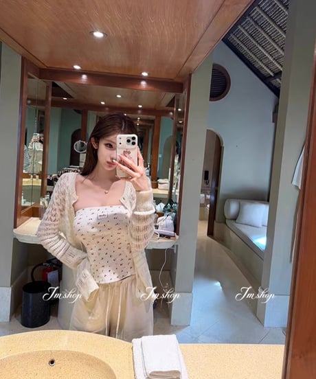 Flower Bandeau Top