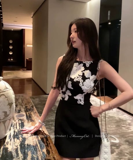 Floral Embroidered Dress
