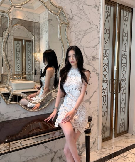 Three Dimensional Floral Dress
