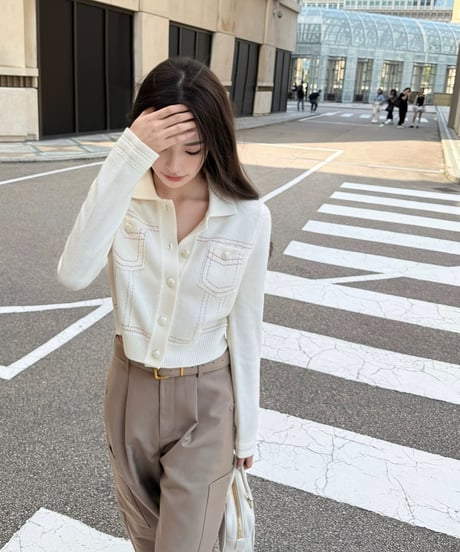 Stitch Knit Shirt