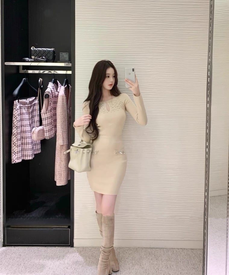 Bijou Knit OP | glancetokyo