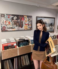 Suède Zip Knit Sweater