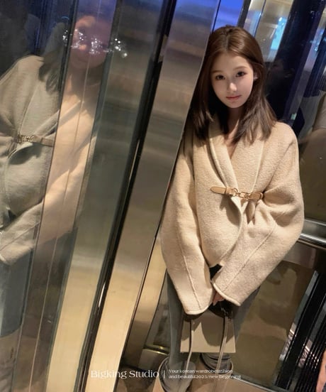 Leather Strap Wool Jacket【※在庫あり5日以内配送】
