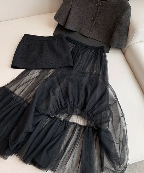 Black Swan Skirt【※在庫あり5日以内配送】