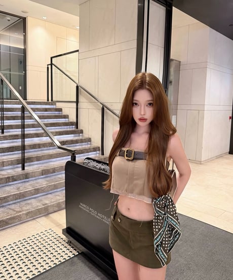 Belt Suit Suspender Tops【ベルト付き】