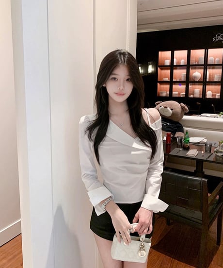 One Shoulder Strap Shirt