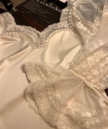 Lace Embroidery Chiffon Blouse