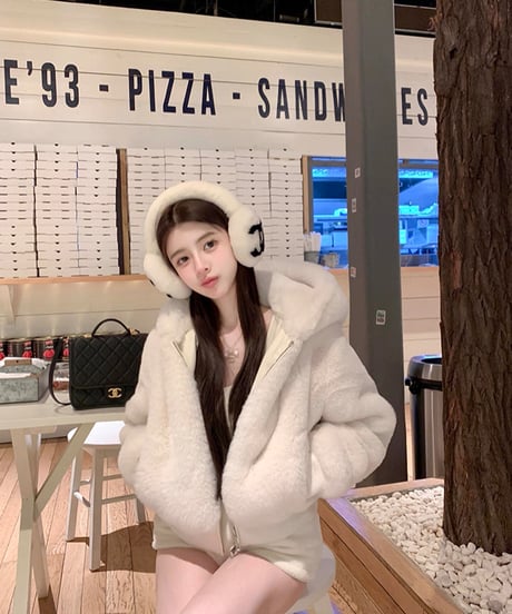 Eco Rabbit Fur Jacket【※数量限定】