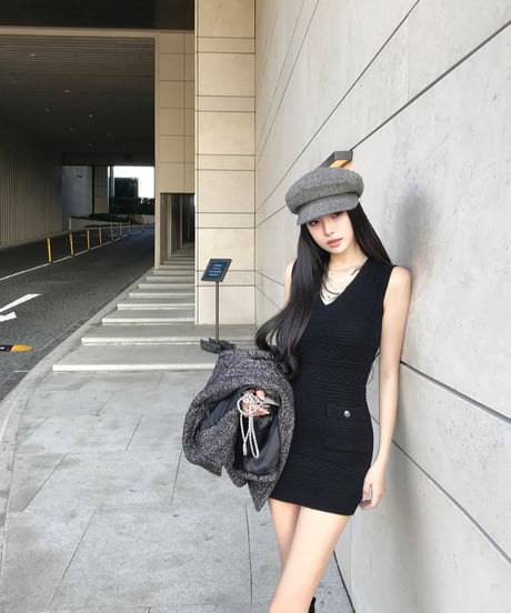 No Sleeve Knit OP