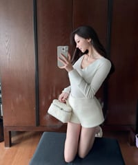 Faux Mink Velvet Short Pants