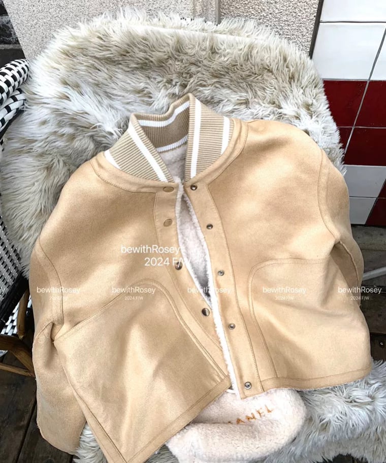 数量限定】Reversible Boa Stadium Jacket | glancetokyo