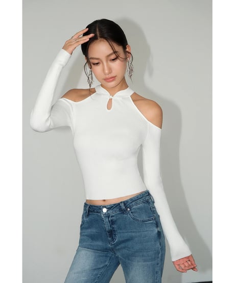 Botton Off shoulder Tops