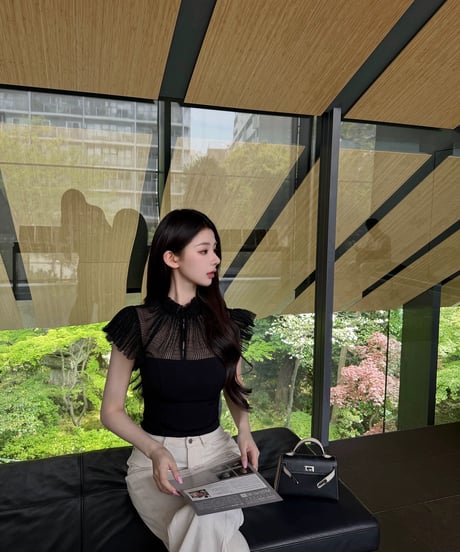 Sheer Mesh Top