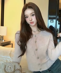 glitter Sweater Cardigan
