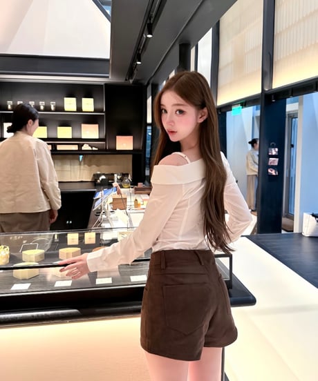 One Shoulder Strap Shirt