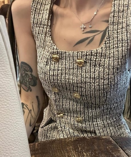 Rétro Square Vest