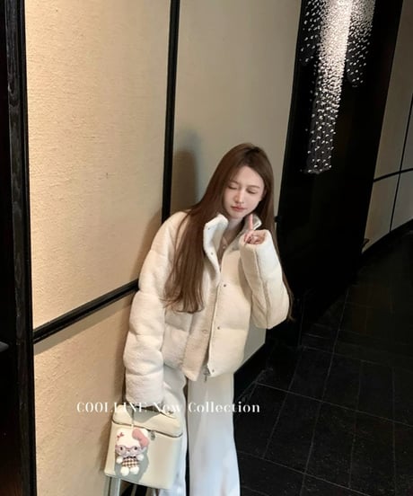 Teddy Bear Suede Down Jacket