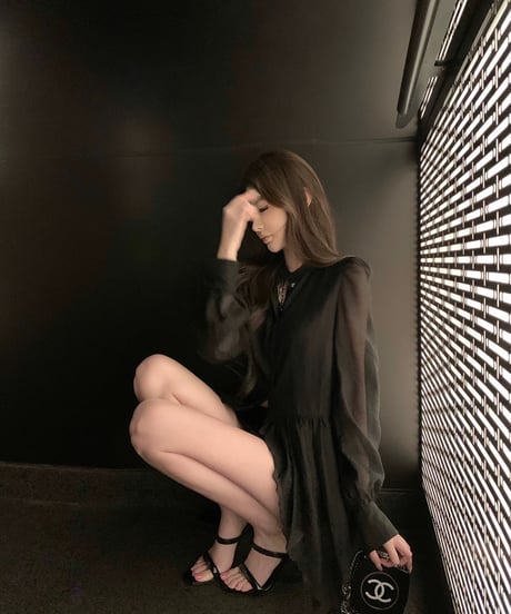 Sheer Irregular Hem Shirt