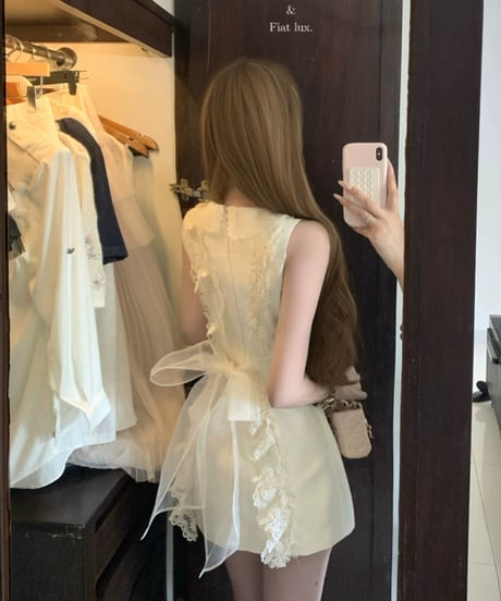 Fairy Back Ribbon Dress