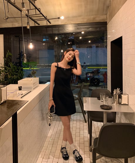 French Suspender Dress