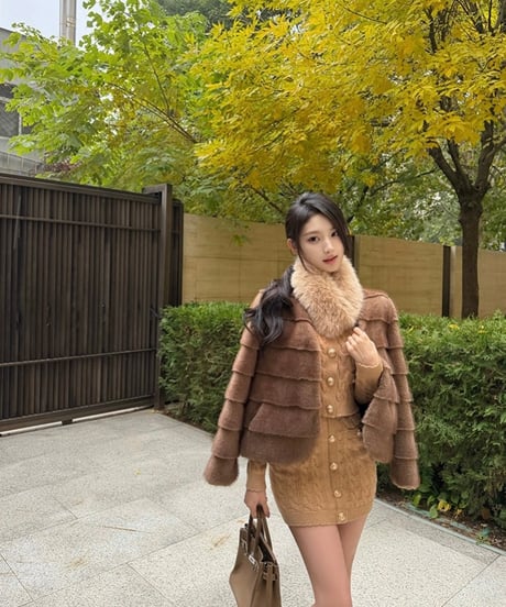 Buckle Knit Setup 【ファー付き】