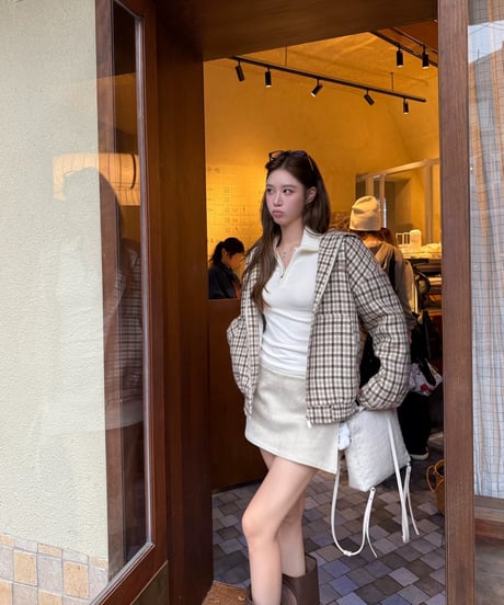 Suède Zip Skirt