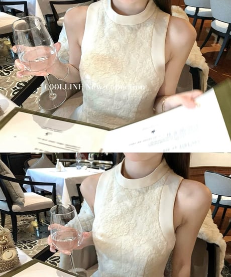 Belted Jacquard Dress