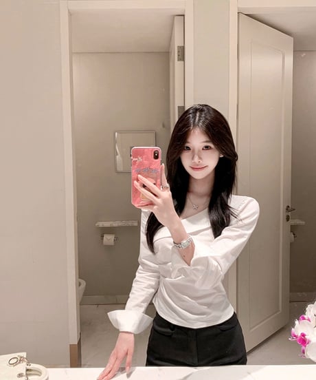One Shoulder Strap Shirt