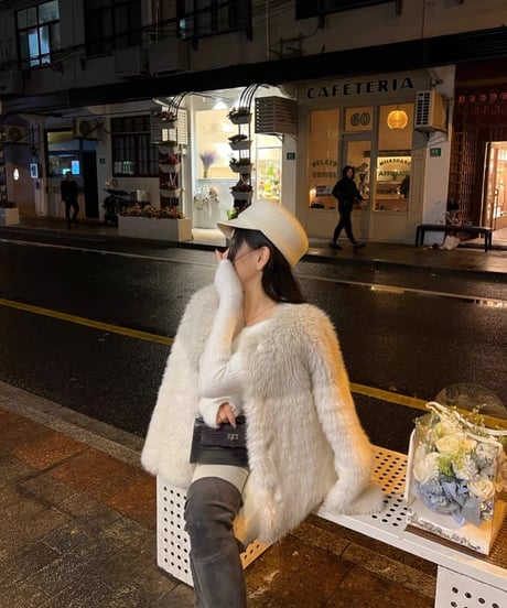 Bi-color Fur Jacket