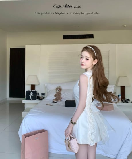 Fairy Back Ribbon Dress