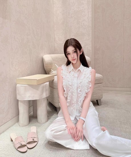 Elegant Frill Shirt