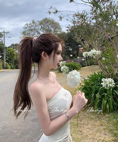 Flower Bandeau Top