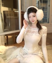 Lace Fit knit Top