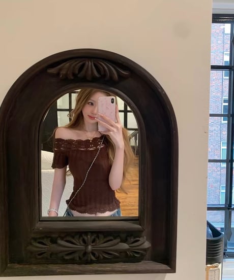 Crochet French Off-Shoulder Top