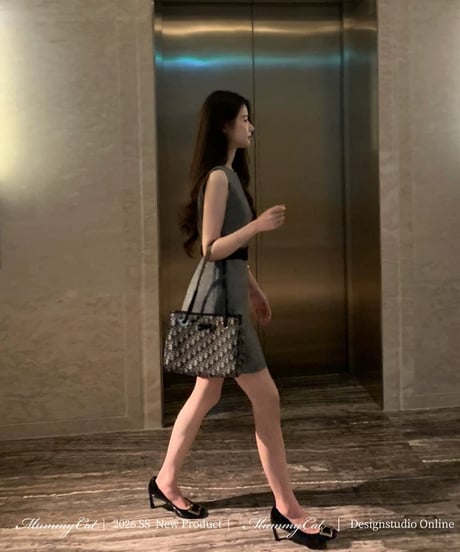 Shining Wool Dress