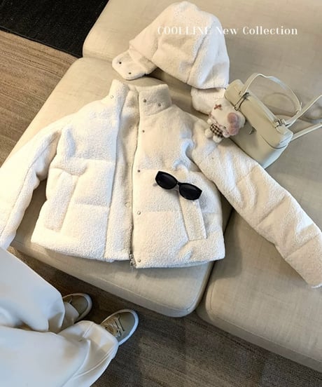 Teddy Bear Suede Down Jacket