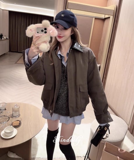 Fake 2-piece Shirt Sweater