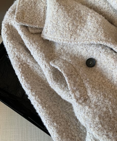 Teddy Cotton Boucle Jacket