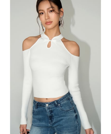 Botton Off shoulder Tops