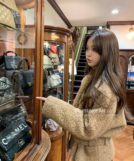 Teddy Cotton Boucle Jacket