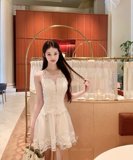 White Lace Summer Dress