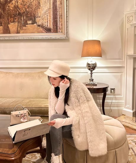 Bi-color Fur Jacket