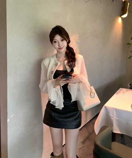 Chiffon Switch Jacket