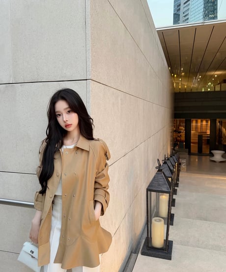 Toffee Trench Coat