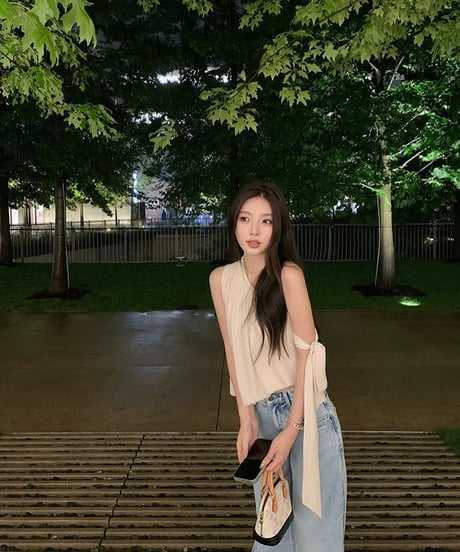 Dress Chiffon One Shoulder Shirt