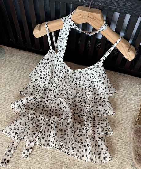 Polka Dot Chiffon Camisole