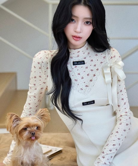 Girly Strap Dress & Long Sleeve