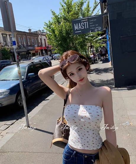 Flower Bandeau Top