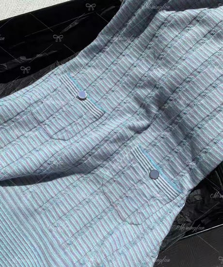 4TypeYarn Knit OP + Cardigan